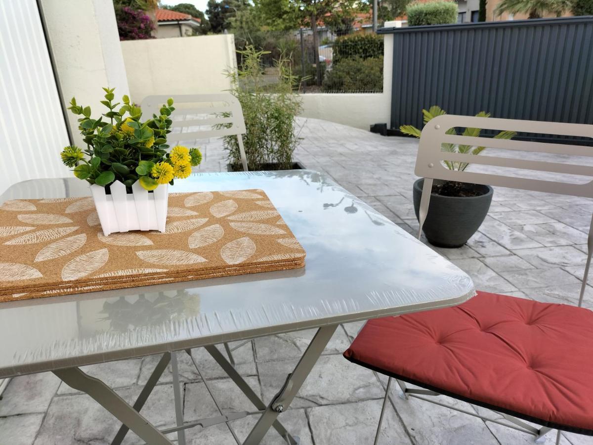 "Les Bambous" Studio Cosy Climatise Au Calme De 37 M2 Parking Gratuit A Argeles Sur Mer Экстерьер фото